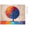 Diamantové malování - BAREVNÝ STROM