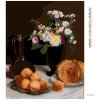 Diamantové malování - ZÁTIŠÍ S KARAFOU, KVĚTINAMI A OVOCEM (HENRI FANTIN-LATOUR)