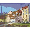 Diamantové malování - ŘADOVÉ DOMKY