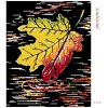 Diamantové malování - PODZIMNÍ LIST