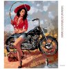 Diamantové malování - RYBÁŘKA S MOTORKOU