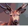 Diamantové malování - JELEN MOZAIKA