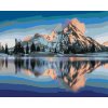 Diamantové malování - HORY ODRÁŽEJÍCÍ SE V ZELENÝCH JEZERECH