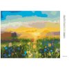 Diamantové malování - BAREVNÁ ABSTRAKTNÍ LOUKA
