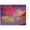 Diamantové malování - NÁMĚSTÍ NA OSTROVĚ BURANO