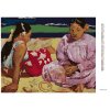 Diamantové malování - TAHIŤANKY NA PLÁŽI (PAUL GAUGUIN)