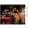 Diamantové malování - OSVĚTLENÉ NOČNÍ MĚSTO