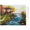 Diamantové malování - BULHARSKÝ DŮM U ŘEKY V HORÁCH