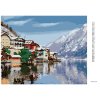 Diamantové malování - HALLSTATT U JEZERA V ALPÁCH