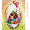 Diamantové malování - VELIKONOČNÍ VAJÍČKA V KOŠÍKU