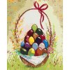 Diamantové malování - VELIKONOČNÍ VAJÍČKA V KOŠÍKU