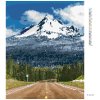 Diamantové malování - ZASNĚŽENÁ HORA A CESTA (TED DAVIS)