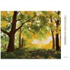 Diamantové malování - PODZIMNÍ LES KRAJINA