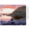 Diamantové malování - ZÁPAD SLUNCE, IRSKO (TED DAVIS)