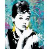 Diamantové malování - AUDREY HEPBURN 03