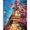 Diamantové malování - BAREVNÁ EIFFELOVA VĚŽ