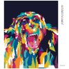 Diamantové malování - BAREVNÁ GORILA