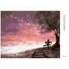 Diamantové malování - LAVIČKA S VÝHLEDEM NA NEBE