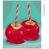 Diamantové malování - MÁČENÉ JABLKO (MYROSLAVA VOLOSCHUK)