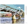 Diamantové malování - MILLENNIUM BRIDGE V LONDÝNĚ