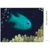 Diamantové malování - MODRÁ RYBKA