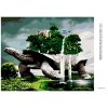Diamantové malování - ŽELVA S LESEM A VODOPÁDY