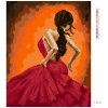 Diamantové malování - TANEČNICE TANČÍCÍ FLAMENCO