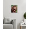 Diamantové malování - ORANGUTAN S OTEVŘENOU TLAMOU