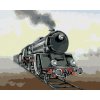 Diamantové malování - STARÁ LOKOMOTIVA II