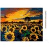 Diamantové malování - POLE PLNÉ SLUNEČNIC
