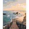 Diamantové malování - SCHODY NA PLÁŽ