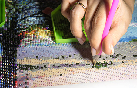 Najlepšie sady diamantového maľovania vhodné na jar