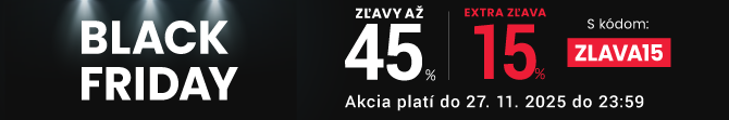 Zľavy až 45 % + naviac zľava 15 %