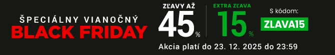 Zľavy až 45 % + naviac zľava 15 %
