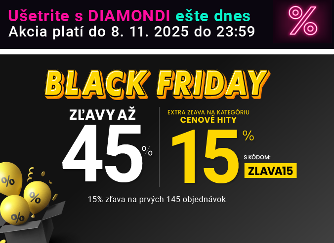 Zľavy až 45 % + naviac zľava 15 %