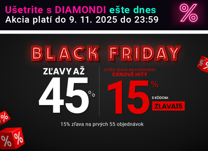 Zľavy až 45 % + naviac zľava 15 %