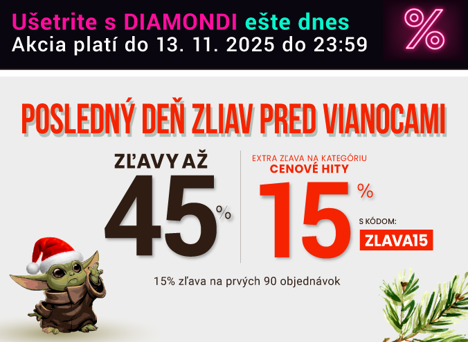 Zľavy až 45 % + naviac zľava 15 %