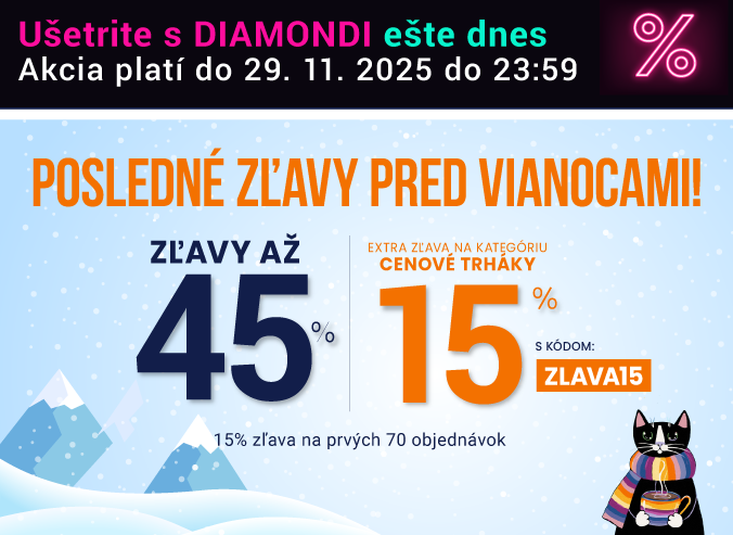 Slevy až 45 % + naviac zľava 15 %