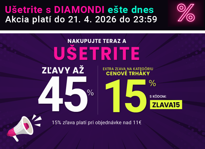 Zľavy až 45 % + naviac zľava 15 %