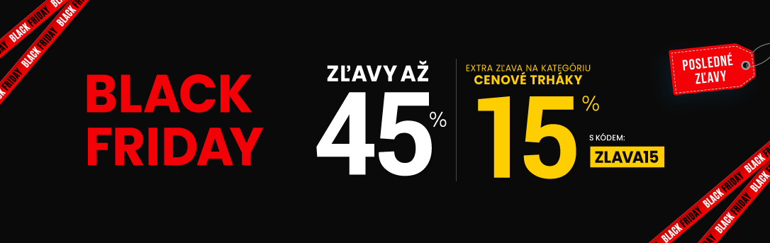 Zľavy až 45 % + naviac zľava 15 %