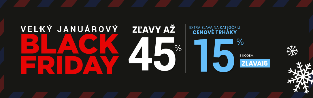 Zľavy až 45 % + naviac zľava 15 %