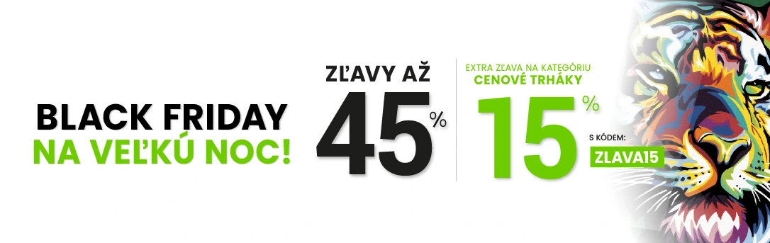 Zľavy až 45 % + naviac zľava 15 %