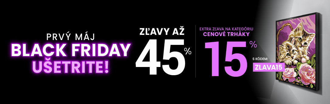 Zľavy až 45 % + naviac zľava 15 %