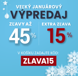 Zľavy až 45 % + naviac zľava 15 %