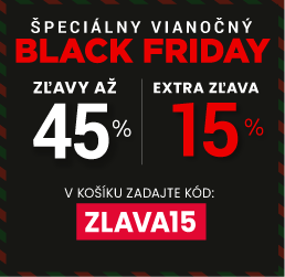 Zľavy až 45 % + naviac zľava 15 %