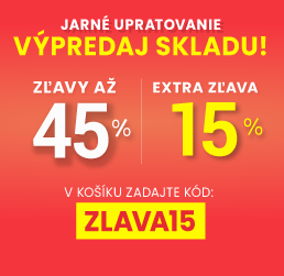 Zľavy až 45 % + naviac zľava 15 %