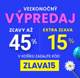 Zľavy až 45 % + naviac zľava 15 %