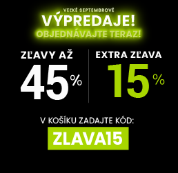 Zľavy až 45 % + naviac zľava 15 %