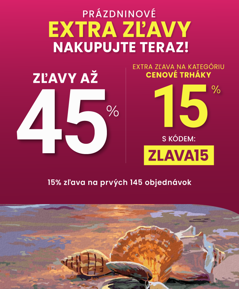 Zľavy až 45 % + naviac zľava 15 %
