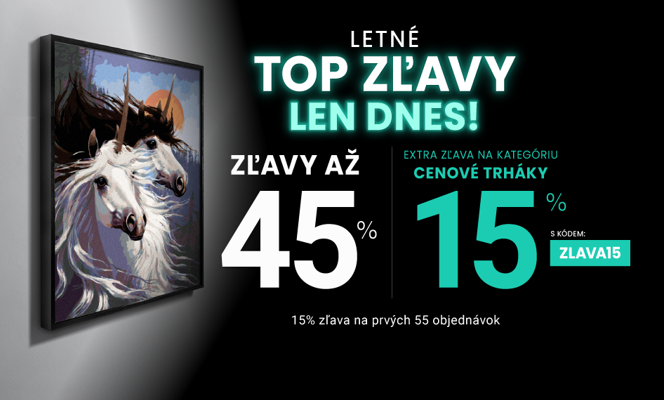 Zľavy až 45 % + naviac zľava 15 %